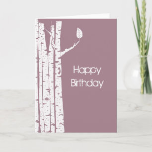 De Bomen van de berk Kaart