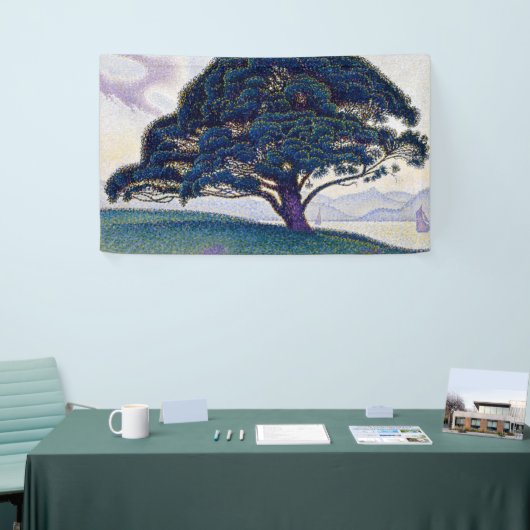 De Bonaventure Pine van Paul Signac Spandoek (Beurs)