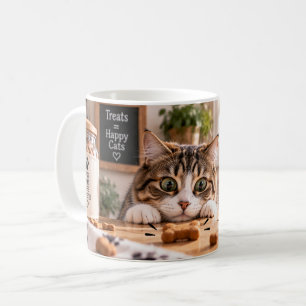De bons chats obtiennent des friandises Mug de cha