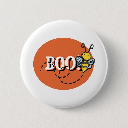 De Boo Bee Ronde Button 5,7 Cm (Voorkant)
