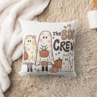De Boo Crew Cute Ghost Halloween Kussen