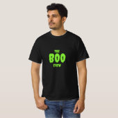 De BOO Crew, Groen op Zwart T-shirt (Voorkant volledig)