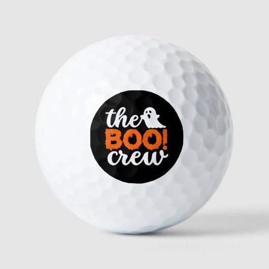 De Boo Crew Halloween Golfballen (Voorkant)