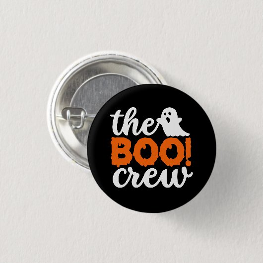 De Boo Crew Halloween Ronde Button 3,2 Cm (Voorkant /achterkant)