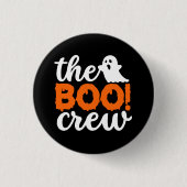 De Boo Crew Halloween Ronde Button 3,2 Cm (Voorkant)