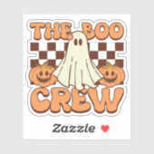 De Boo Crew Halloween Sticker (Vel)