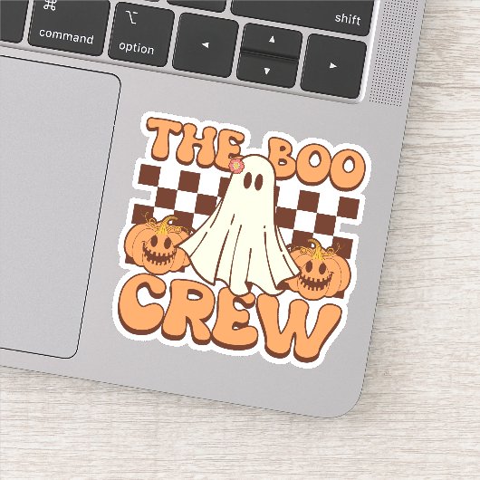 De Boo Crew Halloween Sticker (Detail)