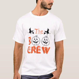 De Boo Crew heksen en pompoenen T-shirt