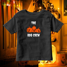 De Boo Crew Modern Halloween Family Matching