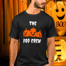 De Boo Crew Modern Halloween Family Matching