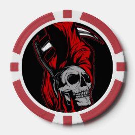de Boo Crew Oranje Halloween Familie Matching Poker Chips