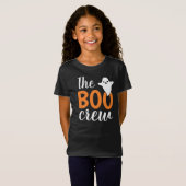 De Boo Crew Sinaasappel Halloween Familie Bijpasse T-shirt (Voorkant volledig)