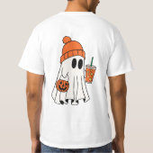 De Boo Crew Sinaasappel Halloween T-shirt (Achterkant)
