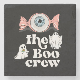 De Boo Crew Spooktacular Halloween Squad Stenen Onderzetter