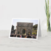 De Boog van Constantijn, Rome, Italië Kaart (Voorkant)