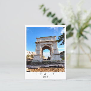De Boog van Titus, Rome, Italië Briefkaart