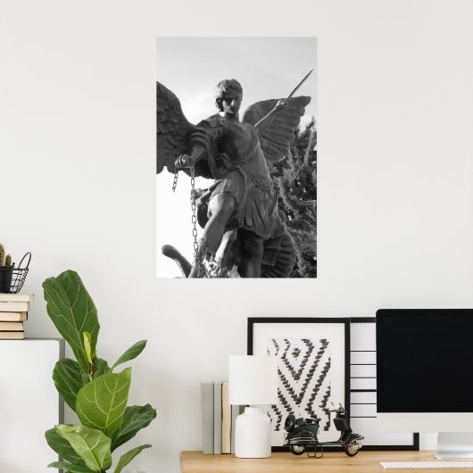 De boogengel-michael poster (Thuiskantoor)