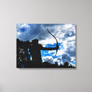 De boogschutter canvas afdruk