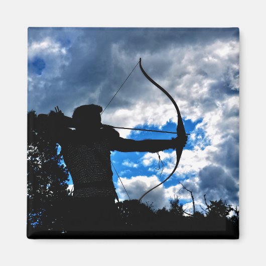 De boogschutter magneet (Voorkant)