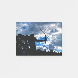 De boogschutter post-it® notes