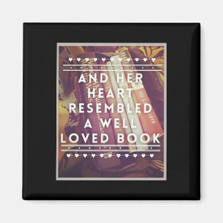 De Book Lover 2 inch magneet