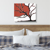 De Boom Canvas Afdruk (Insitu (Slaapkamer))
