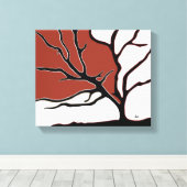 De Boom Canvas Afdruk (Insitu (Houten vloer))
