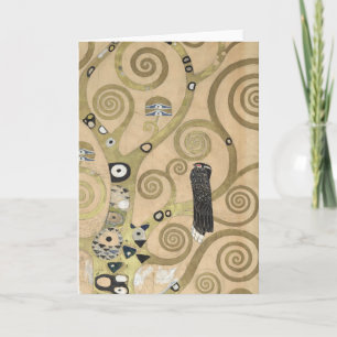 De Boom des Levens, Gustav Klimt olieverfschilderi Kaart