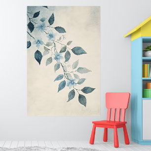 De boom met gouden bladeren is een populaire wand poster