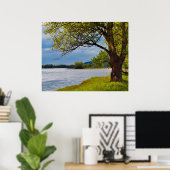 De boom op de bank poster (Thuiskantoor)