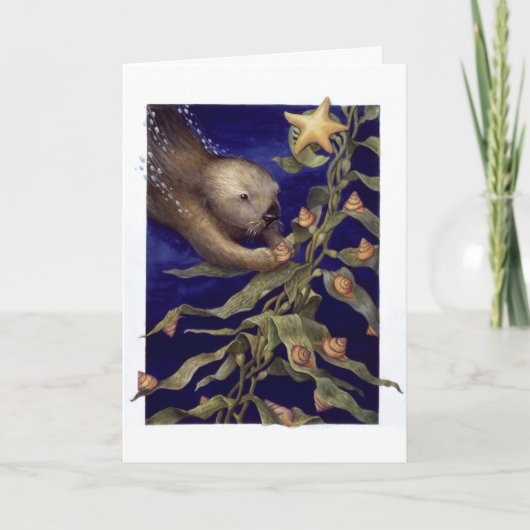 De boom snoeien feestdagen kaart (Voorkant)