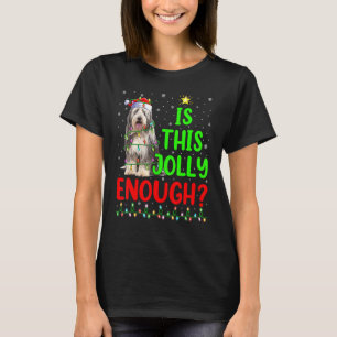 De boom van de Kerstmis is dit grof genoeg geaarde T-shirt