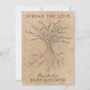 De boom van de Liefde Betekenis Persoonlijk Baby s Kaart