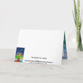 De boom van het Kristal - de Lente Kaart (Achterkant)