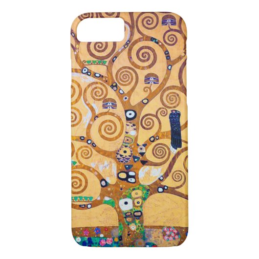 De boom van het Leven (detail), Klimt Case-Mate iPhone Case (Achterkant)
