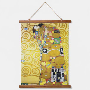 De boom van het Leven (detail), Klimt Hangend Wandkleed