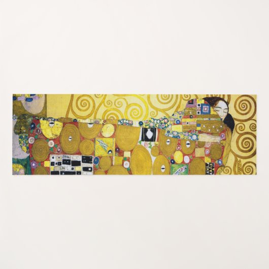 De boom van het Leven (detail), Klimt Yogamat (Voorkant (horizontaal))