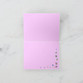 De boom van het Leven nodigt dankt u kaardt uit Notitiekaartje (Binnen)