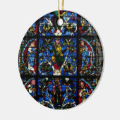 De boom van Jesse, het lancetvenster in het westel Keramisch Ornament (Links)