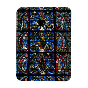 De boom van Jesse, het lancetvenster in het westel Magneet