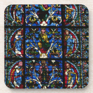 De boom van Jesse, het lancetvenster in het westel Onderzetter