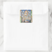 De boom van Jesse Vierkante Sticker (Tas)