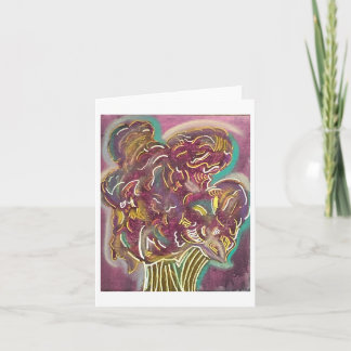 De boom van Lisa Notitiekaartje