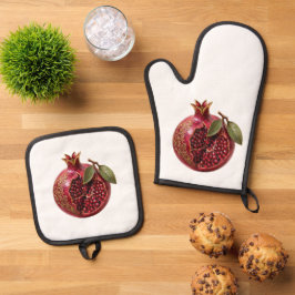 De Boom van Robijn Geheim Ovenwant & Pannenlap Set