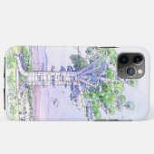 De boomstad Case-Mate iPhone case (Achterkant (horizontaal))