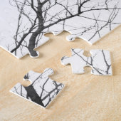 De boomtoppen kweken legpuzzel (Zijkant)