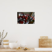 De boosters van het TMA-14-ruimtevaartuig Soyuz Poster (Keuken)