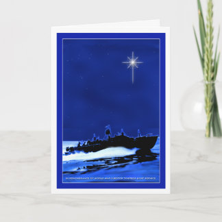 De Boot ChristmasCard 1 van PT Feestdagen Kaart