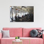 De bootslang canvas afdruk (Insitu (Woonkamer))