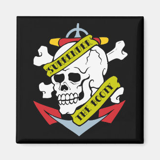 De Booty Skull overdragen Magneet